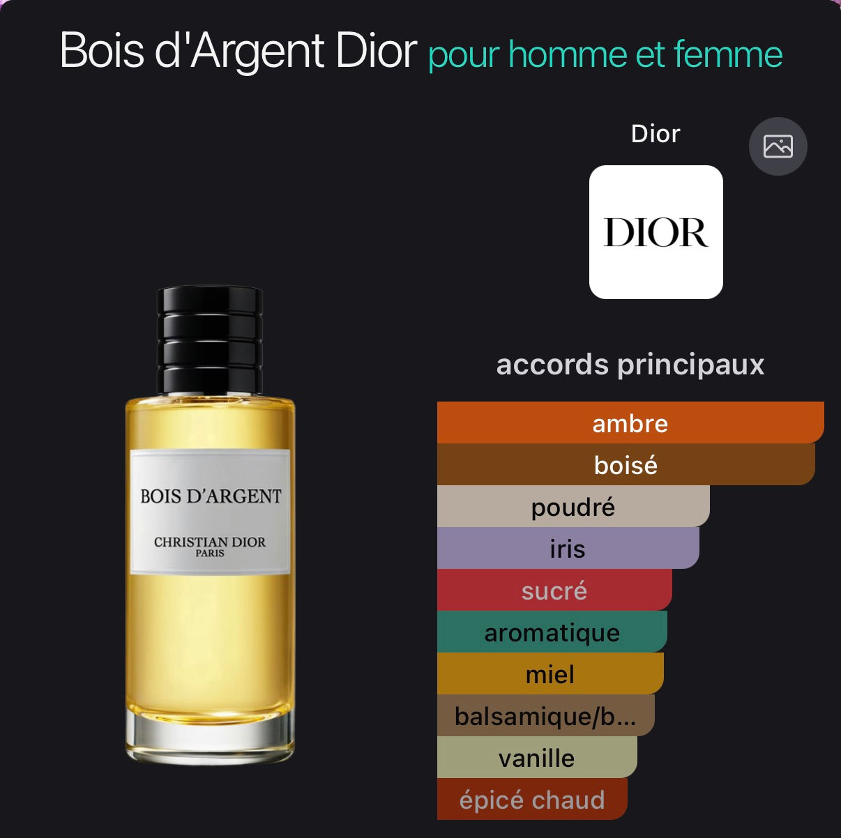 Bois d’argent